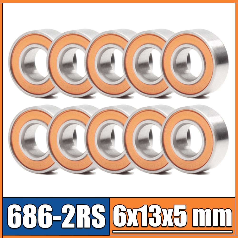 Rc Hobby Trucks - 686RS Bearing 10PCS 6x13x5 mm ABEC-3