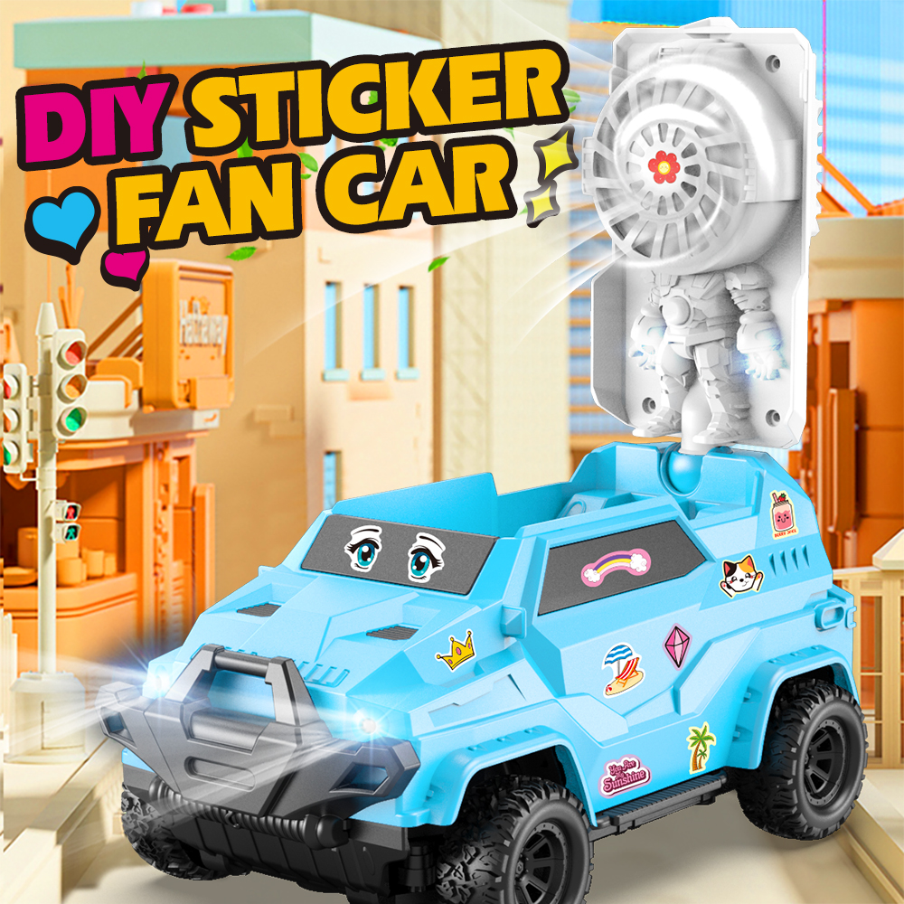 Rc Hobbyking Shop - 2.4G Rc Fan Car Diy Sticker