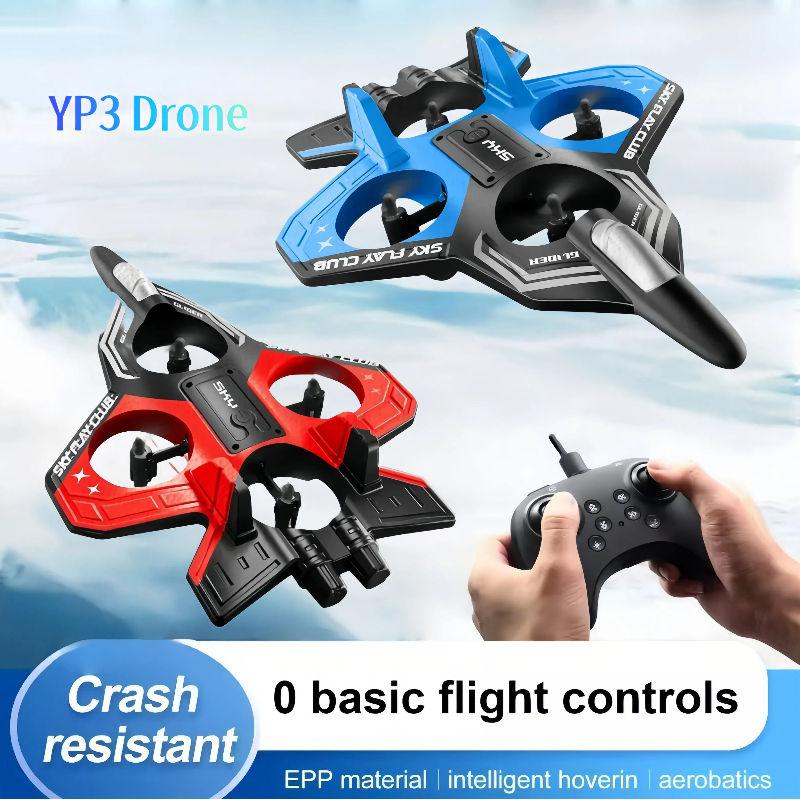Rc Hobby Drone - YP3 Remote Control Airplane 2.4G Radio