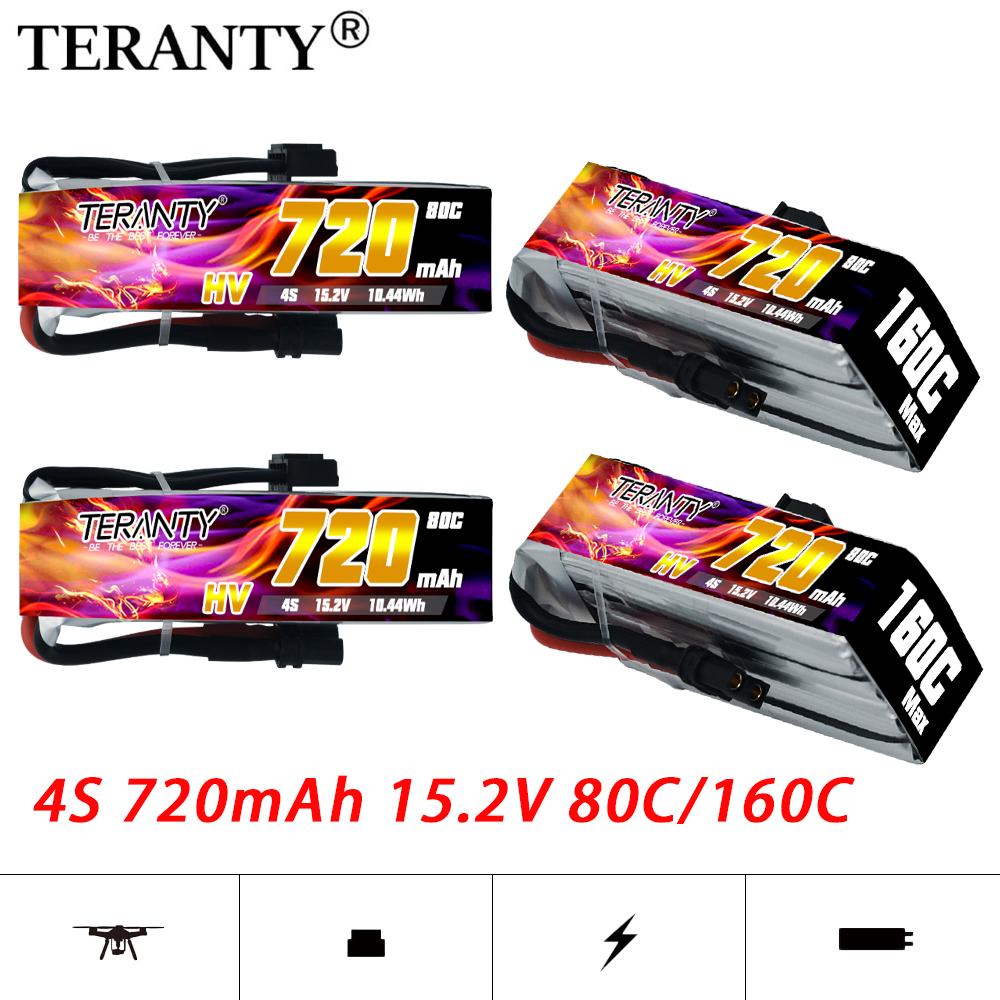 Lipo Battery 4S - TERANTY 720mAh 4S 15.2V HV Lipo