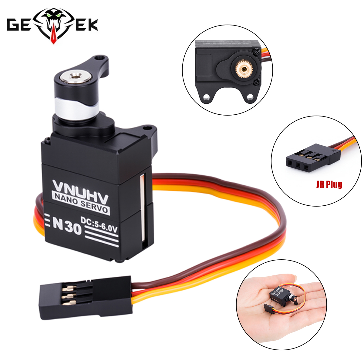 Rc Hobbies - Aluminum Digital Servo with Servo Saver