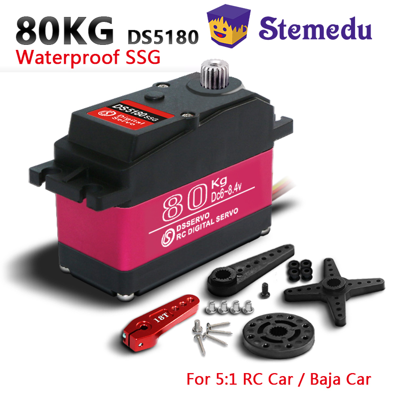 Rc Hobbies - Dsservo Waterproof DS5180 80KG High Speed