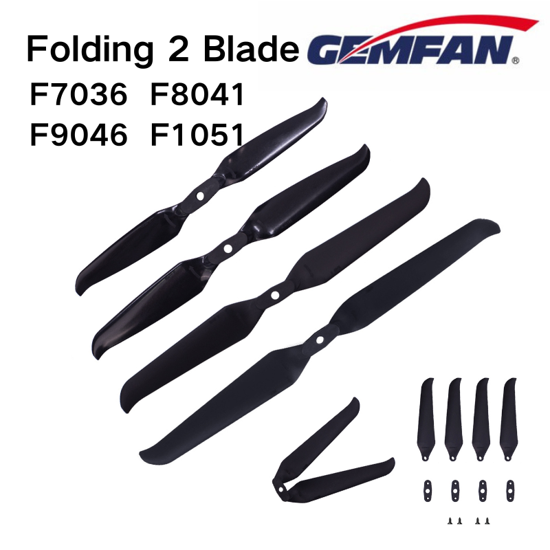 Rc Hobby Toys - Folding Prop 2 Blade 7-10inch F7036
