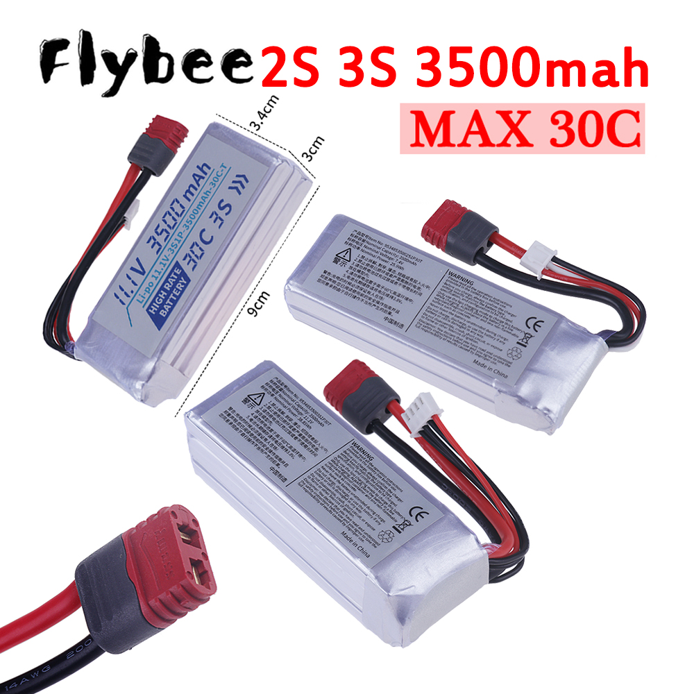 Rc Hobby Drone - 3500MAH 30C 7.4V 11.1V Lipo Battery