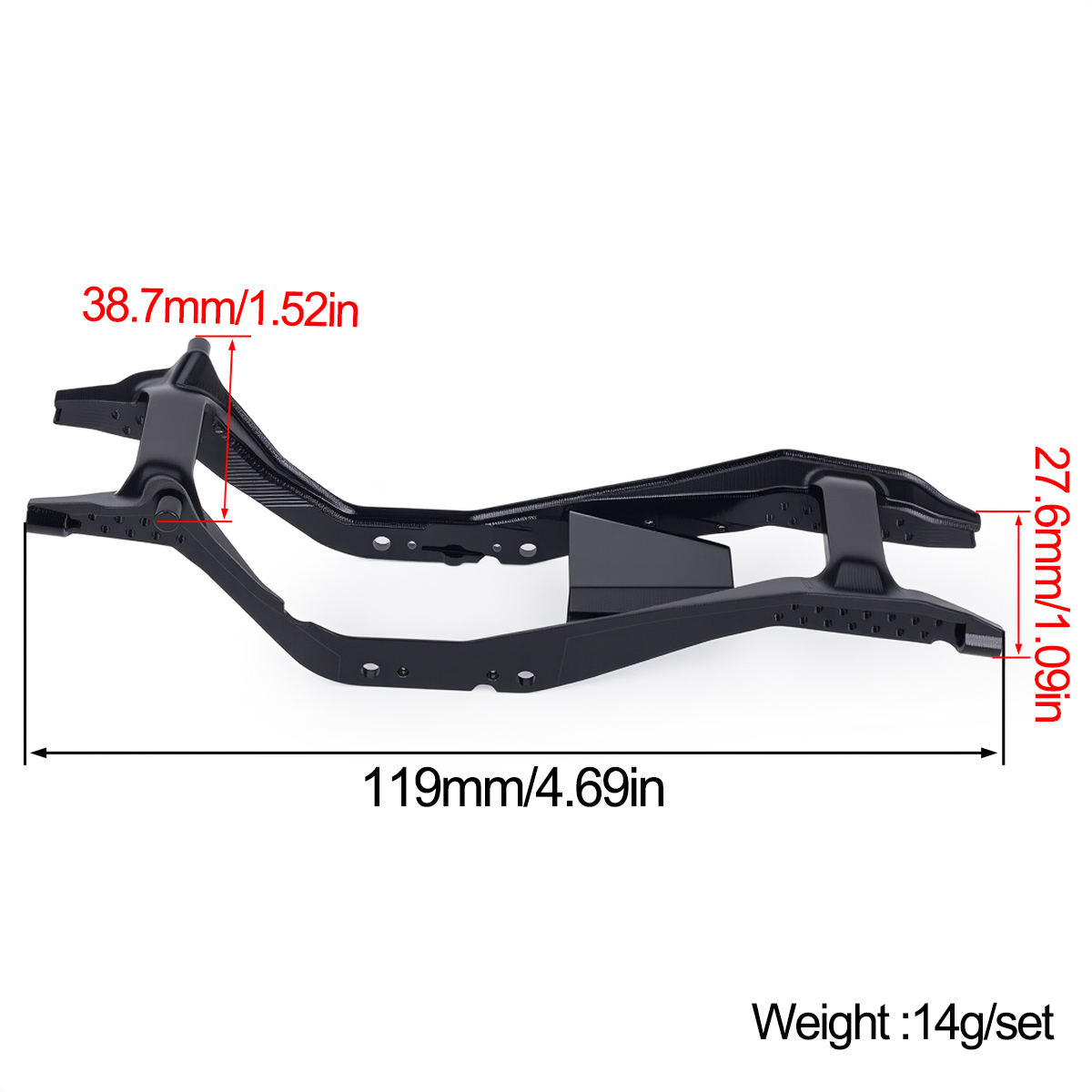 Aluminum Alloy Chassis Frame R - Rc Crawler 4X4 리뷰 및 가격