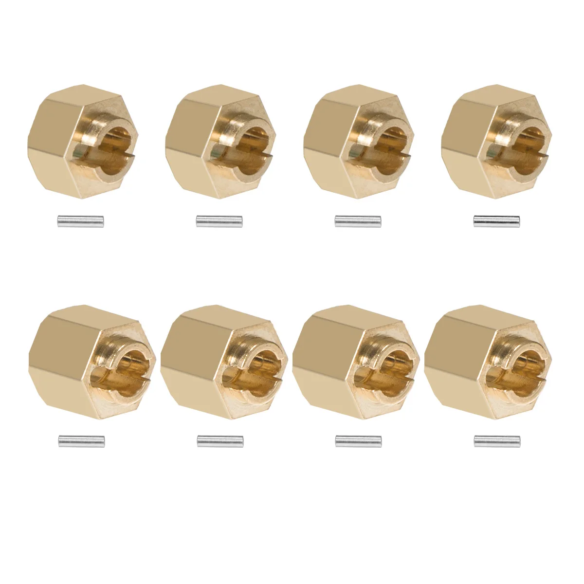 4Pcs Brass TRX4M Hex Wheels Ex - Rc Crawler 4X4 리뷰 및 가격