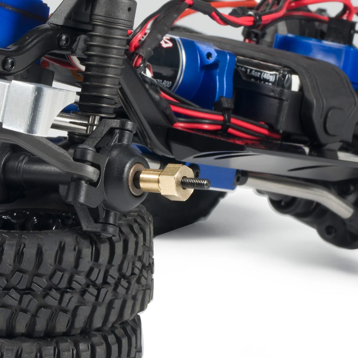 4Pcs Brass TRX4M Hex Wheels Ex - Rc Crawler 4X4 리뷰 및 가격