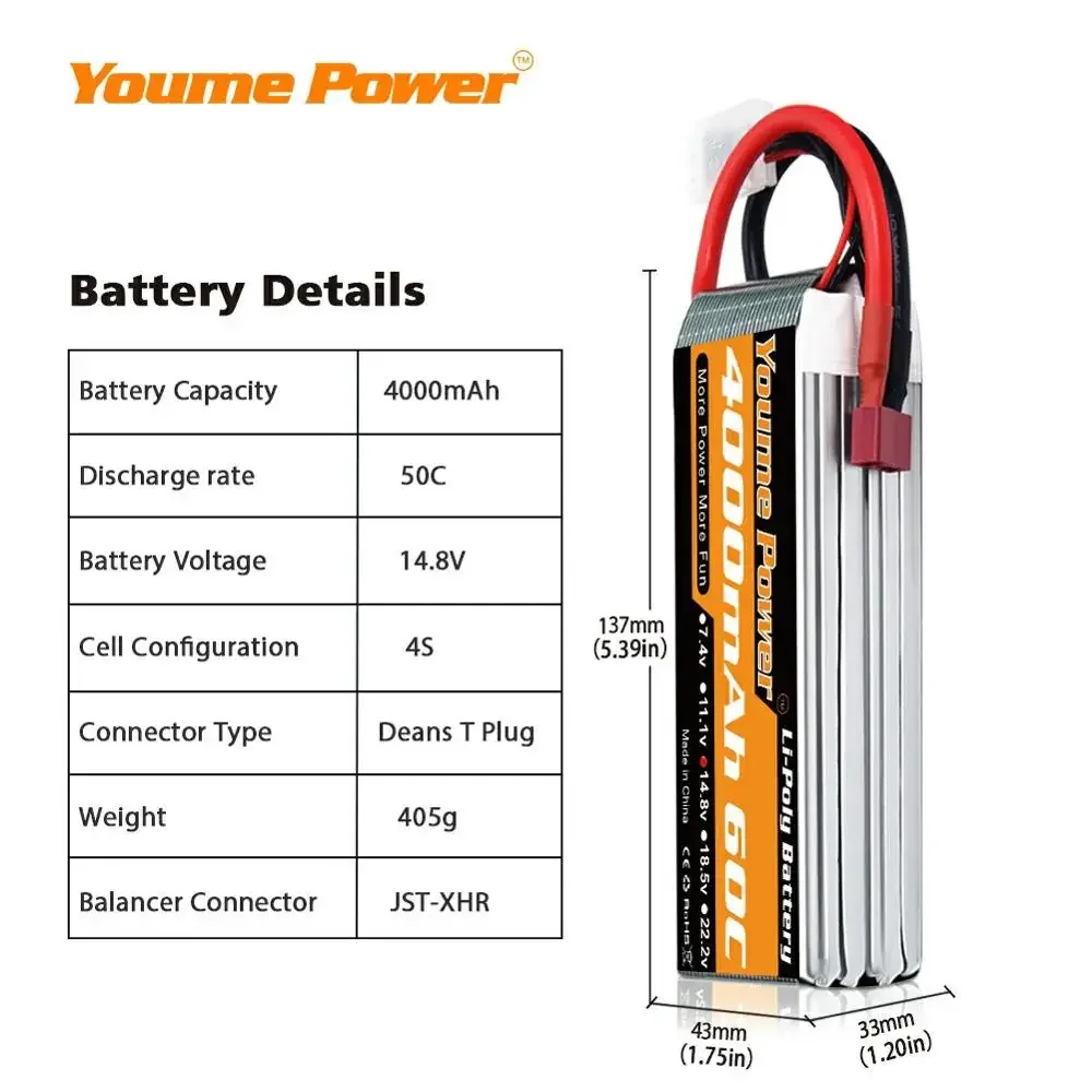 4S 14.8V Lipo Battery 3300mah  - Lipo Battery 4S 리뷰 및 가격