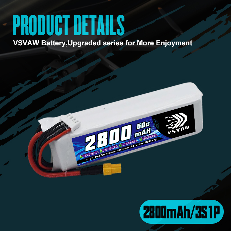 VSVAW 3S 2800mAh Lipo Battery  - Rc Hobby Trucks 리뷰 및 가격