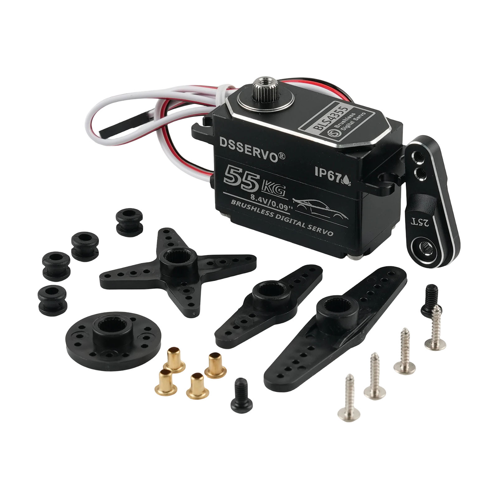 Dsservo BLS4355 55KG Low-profi - Rc Hobbies 리뷰 및 가격