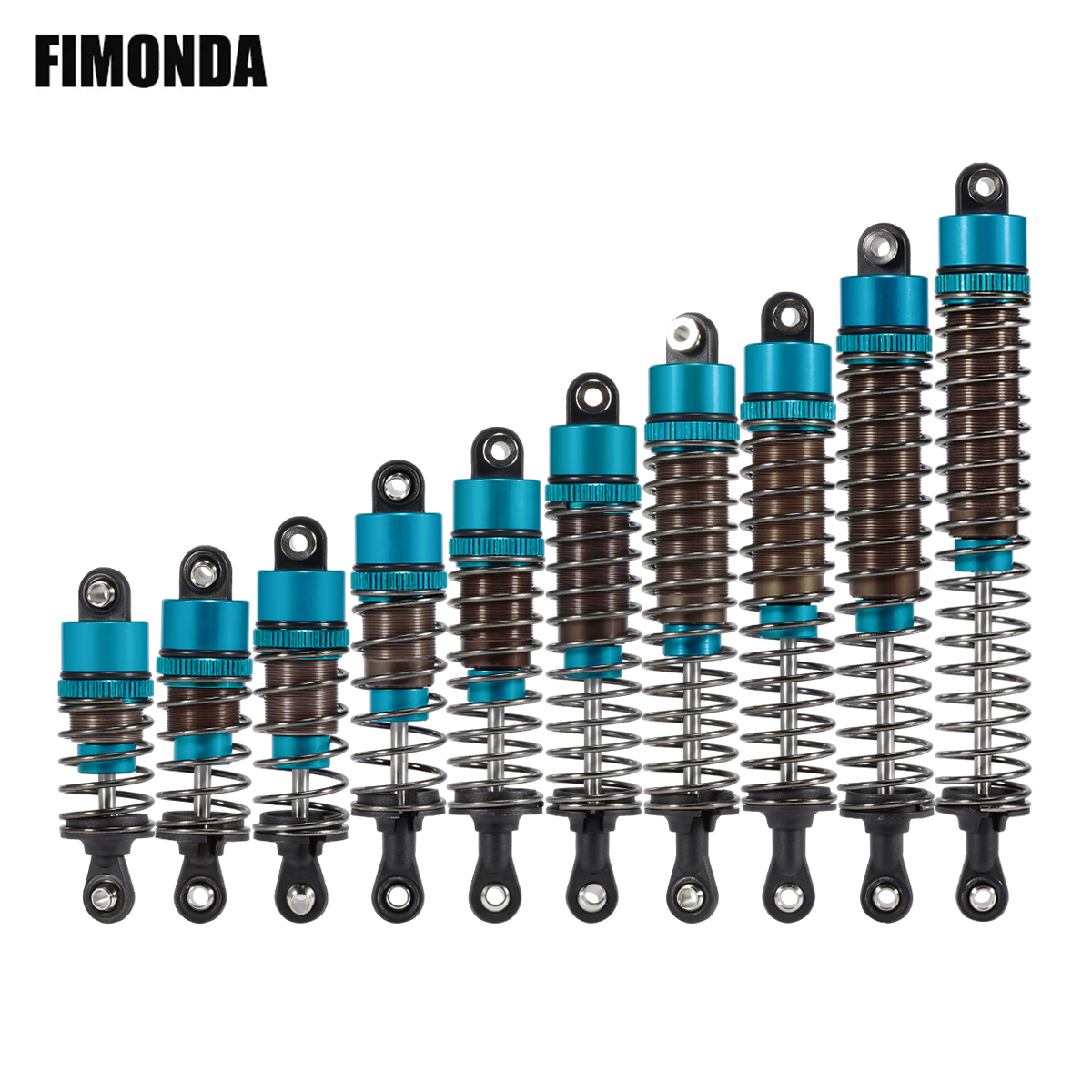 4Pcs Adjustable Oil Filled Sho - Rc Crawler 4X4 리뷰 및 가격