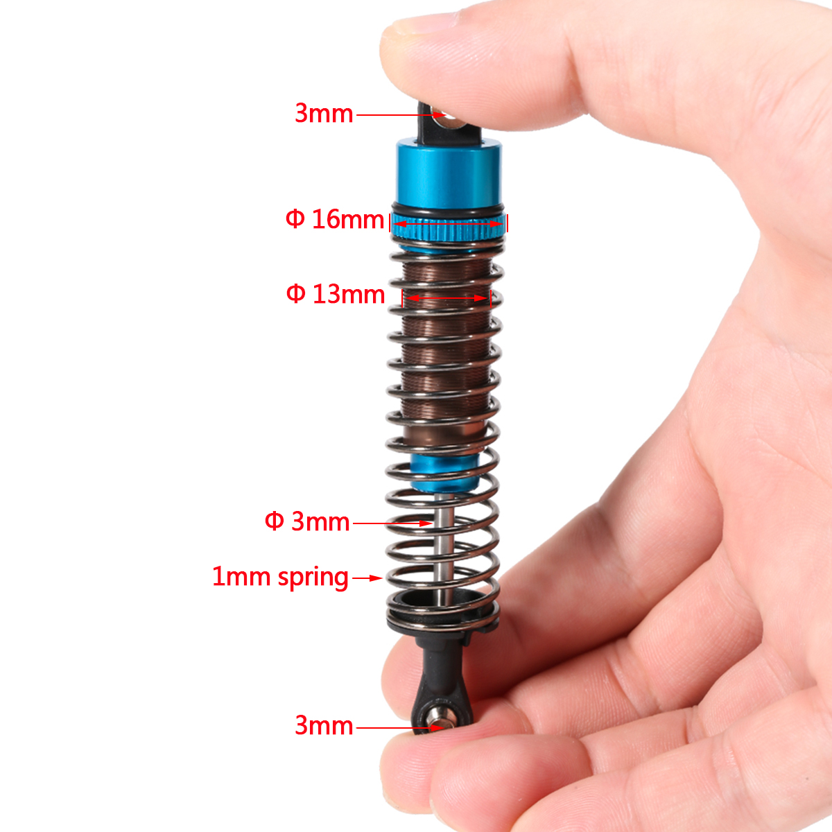 4Pcs Adjustable Oil Filled Sho - Rc Crawler 4X4 리뷰 및 가격