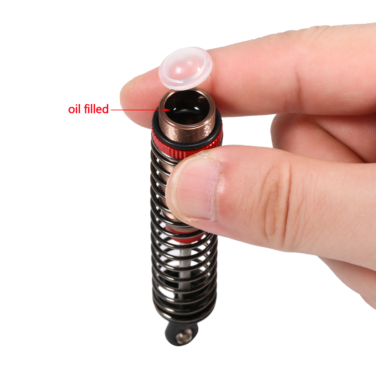 4Pcs Adjustable Oil Filled Sho - Rc Crawler 4X4 리뷰 및 가격
