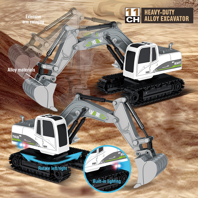 11Ch Alloy Rc Excavator 1:24 R - Rc Hobbyking Shop 리뷰 및 가격