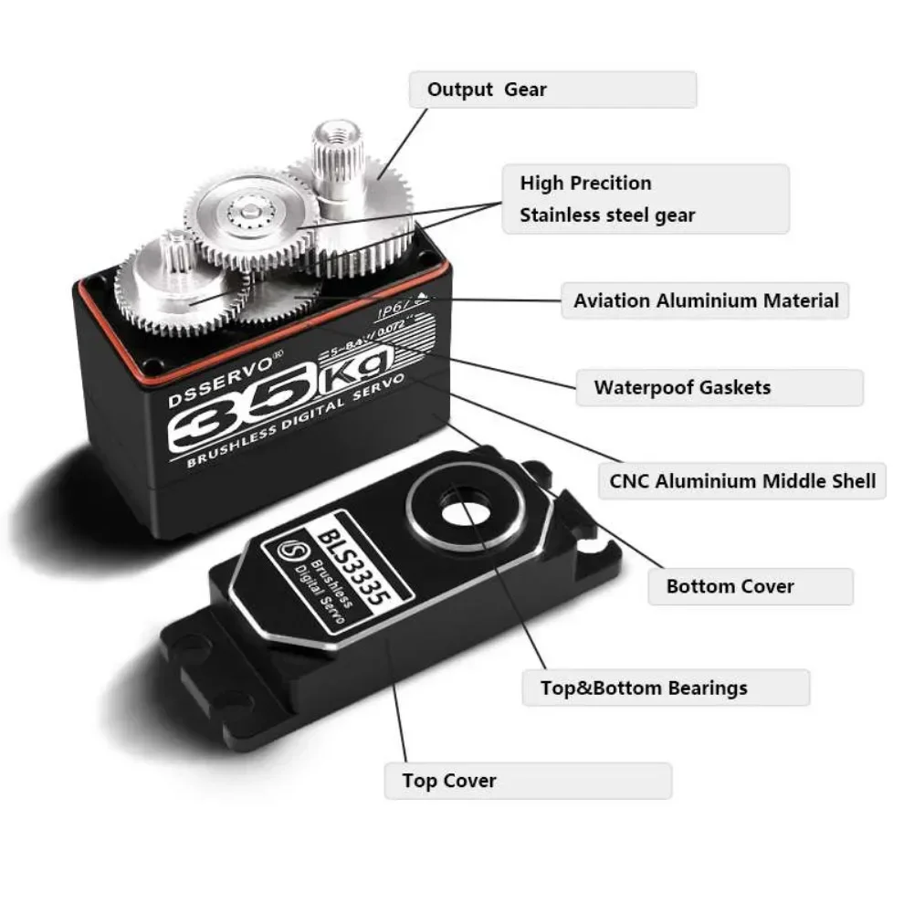 35KG BLS3335 Digital Servo Mot - Rc Hobbies 리뷰 및 가격