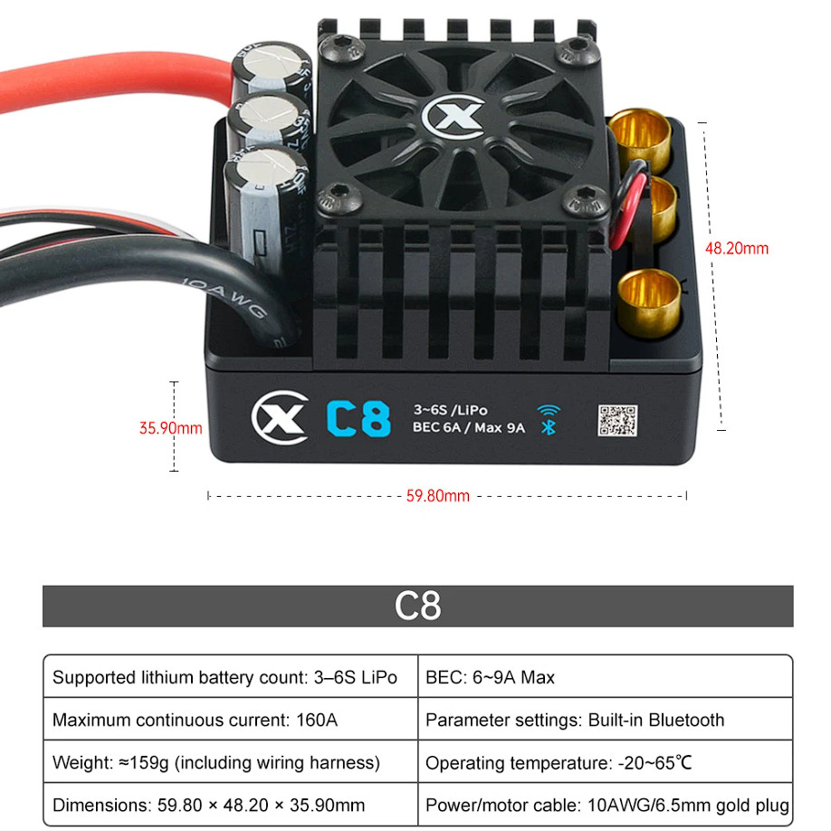 Brushless ESC XC-ESC C12 C10 C - Rc Hobbies 리뷰 및 가격