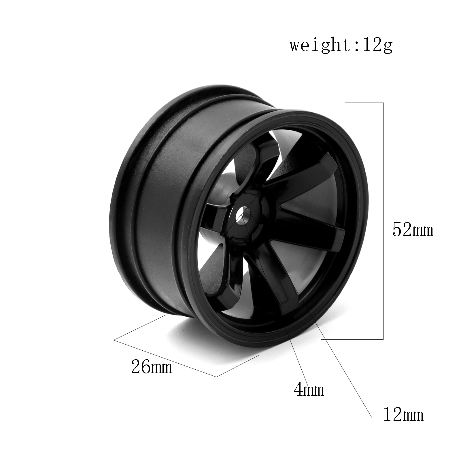 4pcs  Plastic Wheel Hub RC Rac - Rc Hobbies 리뷰 및 가격