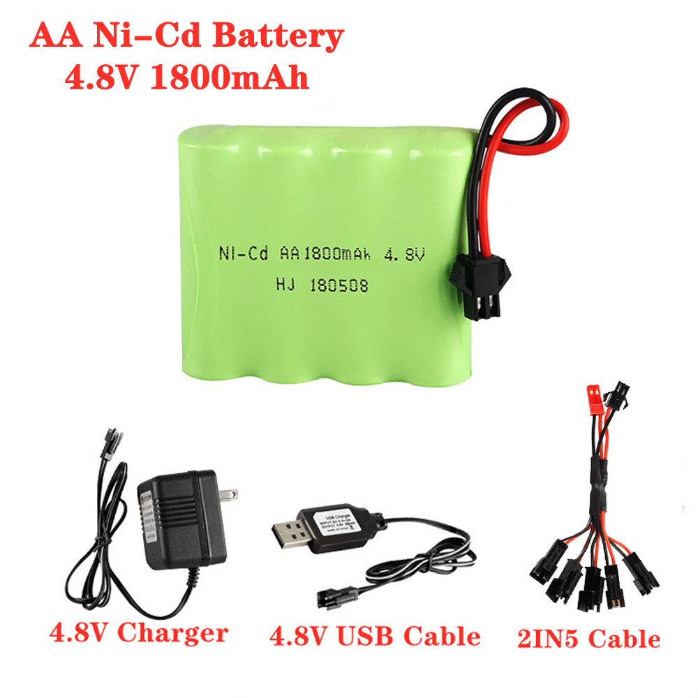 4.8V 1800mAh Ni-Cd AA Battery  - Rc Hobby Charger 리뷰 및 가격